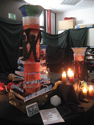 Kunst mit behinderten Menschen