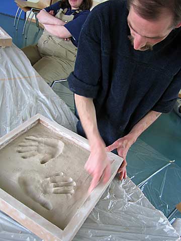 Kunst mit behinderten Menschen